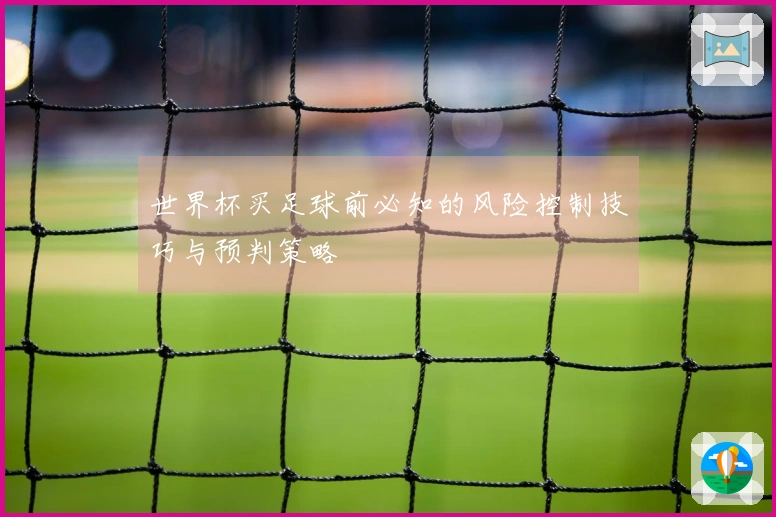 世界杯买足球前必知的风险控制技巧与预判策略