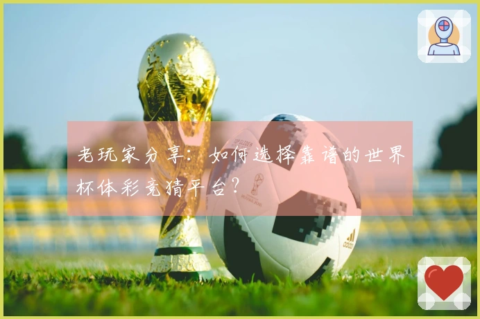 老玩家分享：如何选择靠谱的世界杯体彩竞猜平台？