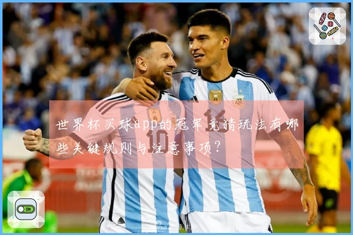世界杯买球app的冠军竞猜玩法有哪些关键规则与注意事项？